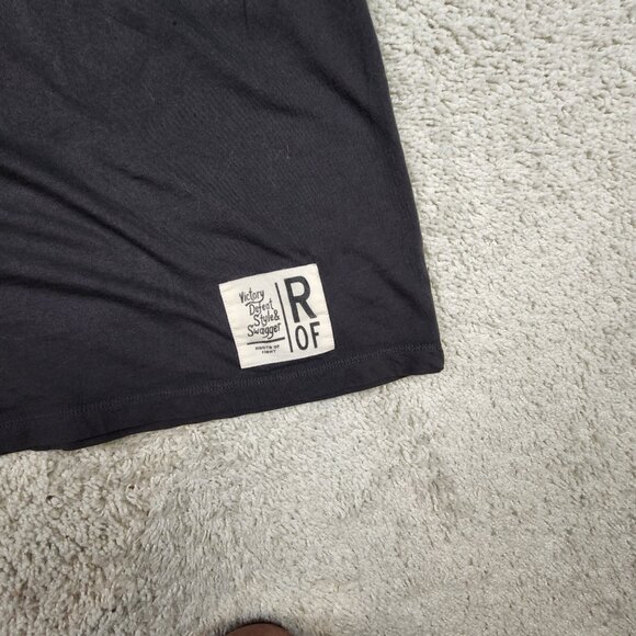 Roots of Fight X Miles Davis NYC Shirt Size 3XL XXXL Charcoal Vintage Style Y2K - Picture 3 of 7